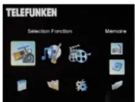 TELEFUNKEN Selection Fonction Mémoire