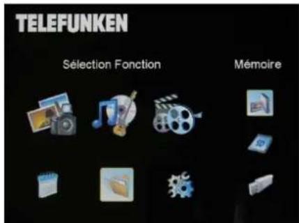 TELEFUNKEN DPF 7321 - Kopiëren van foto's naar het interne geheugen - 1