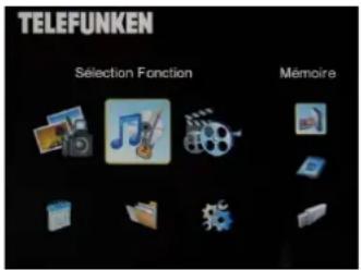 TELEFUNKEN Sélection Function Mémoire
