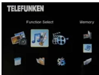 TELEFUNKEN Function Select Memory