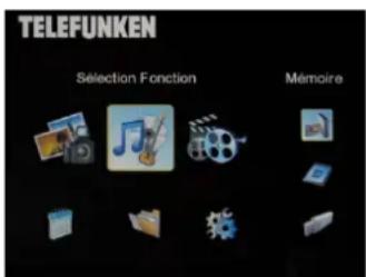 TELEFUNKEN Selection Fonction Mémoire