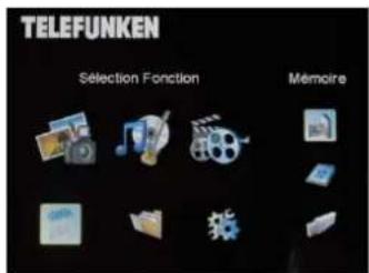 TELEFUNKEN Sélection FONCTION Mémoire