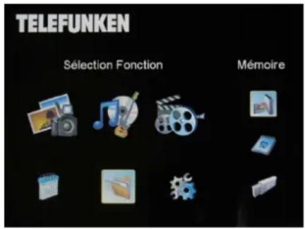 TELEFUNKEN DPF 7321 - - Kopieren Ihrer Fotos über den Dateimanager - 1