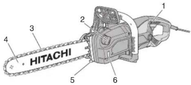 1 2 3 4 5 6 HITACHI