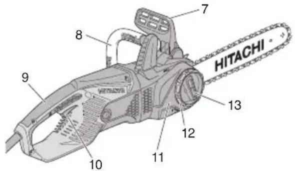 HITACHI 7 8 9 10 11 12 13