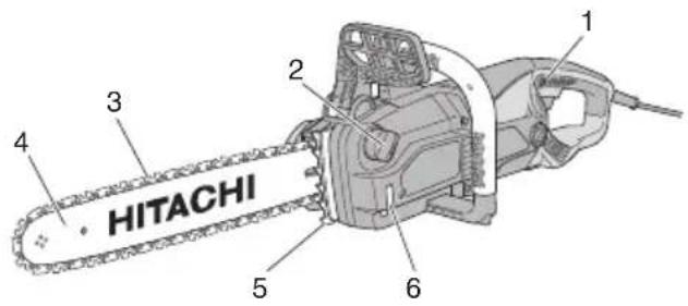 1 2 3 4 5 6 HITACHI