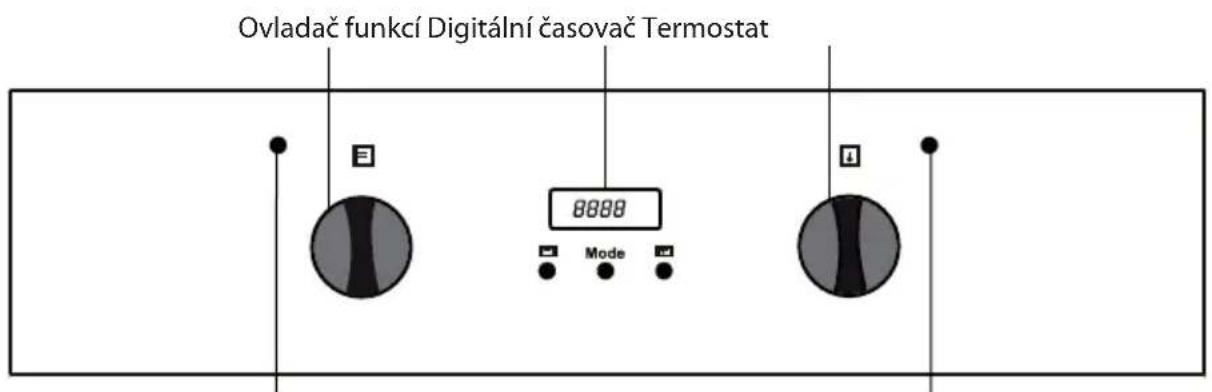 Ovladač funkcí Digitální časovač Termostat 8888 Mode