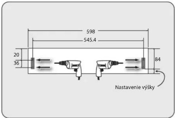 598 545.4 20 36 84 Nastavenie výšky