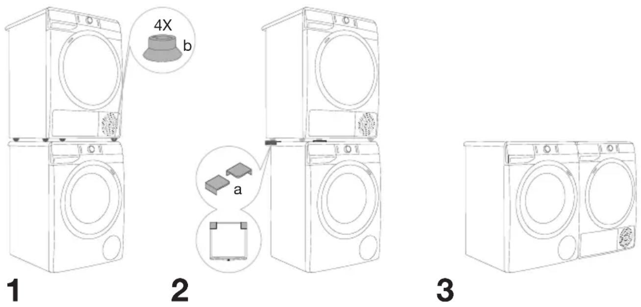 GORENJE W2A824 - UMÍSTĚNÍ PRAČKY - 1