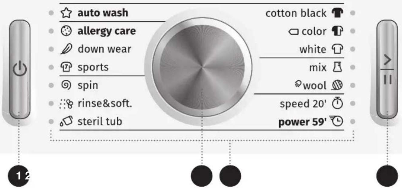 GORENJE W2A824 - OVLÁDACÍ JEDNOTKA - 1