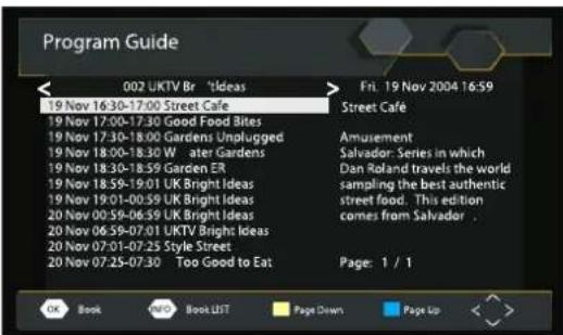 Program Guide 002 UKTV Br 'Ideas 19 Nov 16:30-17:00 Street Cafe 19 Nov 17:00-17:30 Good Food Bites 19 Nov 17:30-18:00 Gardens Unplugged 19 Nov 18:00-18:30 Water Gardens 19 Nov 18:30-18:59 Garden ER 19 Nov 18:59-19:01 UK Bright Ideas 19 Nov 19:01-00:59 UK Bright Ideas 20 Nov 00:59-06:59 UK Bright Ideas 20 Nov 06:59-07:01 UKTV Bright Ideas 20 Nov 07:01-07:25 Style Street 20 Nov 07:25-07:30 Too Good to Eat Fri. 19 Nov 2004 16:59 Street Café Amusement Salvador: Series in which Dan Roland travels the world sampling the best authentic street food. This edition comes from Salvador . Page: 1 / 1 OK Book PDF Book LIST Page Down Page Up