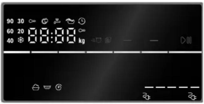 BOSCH WAT24460BY - Дисплей - 1
