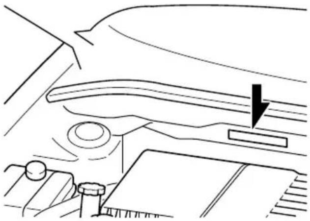 MAZDA 3 Hatchback (2008) - ▼VehicleIdentificationNumber - 3
