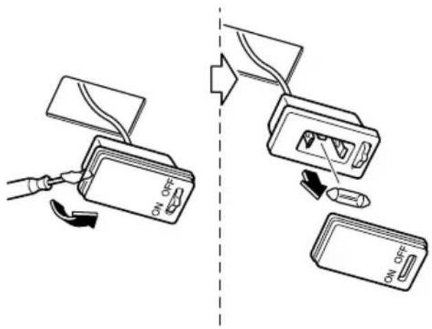 Diagram illustrating the process of USB switch operation, showing cable routing and device states before and after a dashed line.