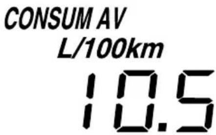 CONSUM AV L/100km 10.5