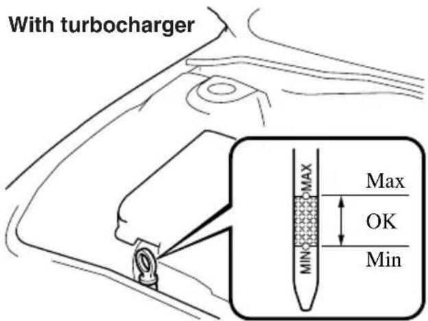 With turbocharger MAX OK Min