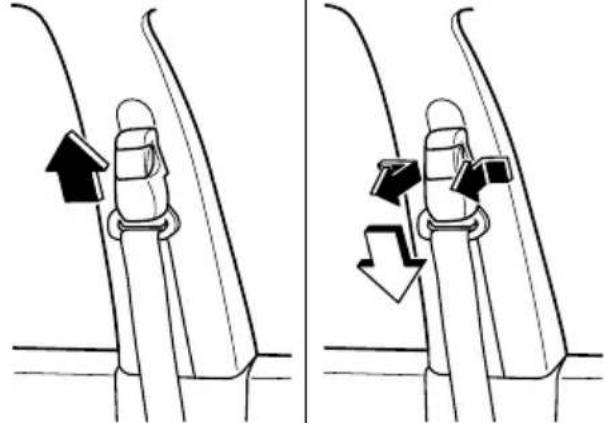 MAZDA 3 Hatchback (2008) - ▼ShoulderBeltAdjuster \* - 1