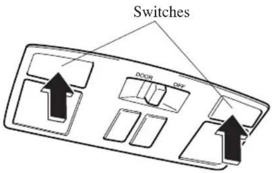 Switches DOOR OFF