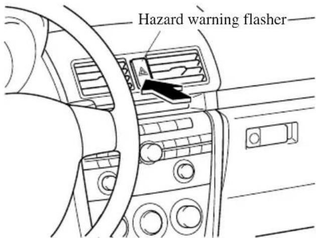 Hazard warning flasher