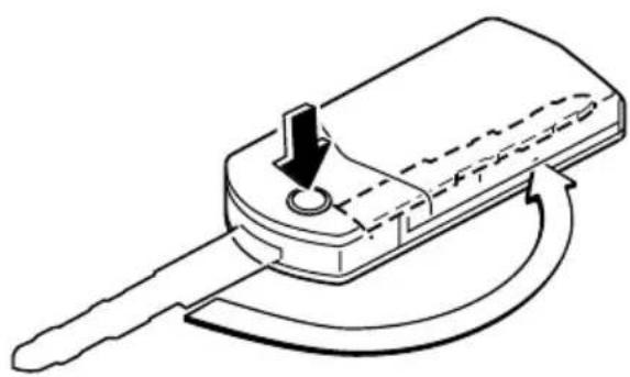 MAZDA 3 Hatchback (2008) - Keyextend/retractmethod(Retractable typekey) - 2