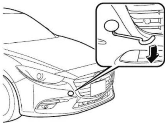 MAZDA 3 Hatchback (2018) - ▼ Tiedown Hooks - 1