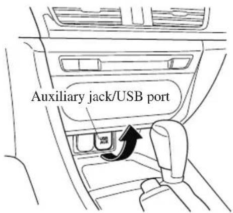 Auxiliary jack/USB port