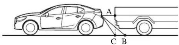 A C B