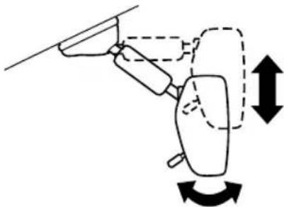 MAZDA 3 Hatchback (2018) - Rearview mirror adjustment - 1
