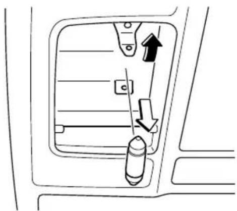 MAZDA 3 Hatchback (2018) - Overhead lights (Front)/Map lights ^* , Overhead lights (Front) ^* , Overhead lights (Rear) ^* , Vanity mirror lights ^* - 2