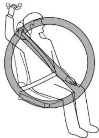 MAZDA 3 Hatchback (2018) - Do not allow an occupant in the front passenger's seat to sit with a posture which makes it difficult for the front passenger occupant classification sensor to detect the occupant correctly: - 2