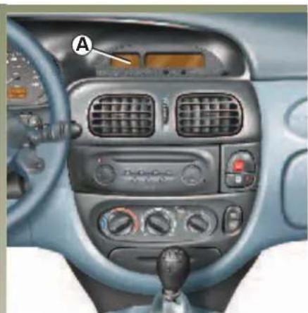 RENAULT Megane (2001) - SYSTÉM KONTROLY TLAKU V PNEUMATIKÁCH (pokračování) - 1