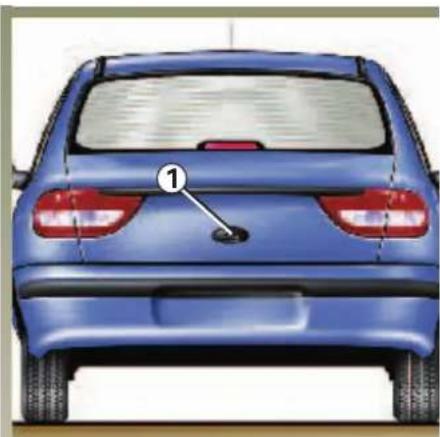 RENAULT Megane (2001) - ZAVAZADLOVÝ PROSTOR - TŘÍPROSTOROVÉ PROVEDENÍ - 1
