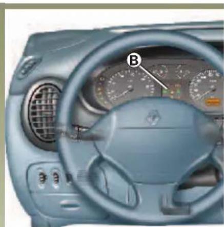 RENAULT Megane (2001) - SYSTÉM KONTROLY TLAKU V PNEUMATIKÁCH - 3