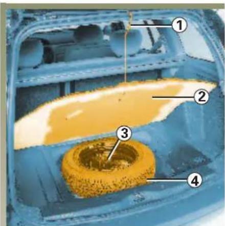 RENAULT Megane (2001) - REZERVNÍ KOLO - PROVEDENÍ BREAK - 1