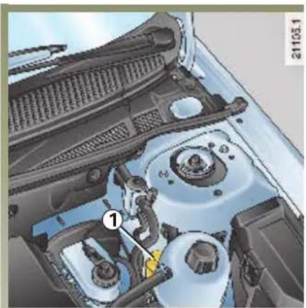RENAULT Megane (2001) - SYSTÉM PŘERUŠENÍ PŘÍVODU PALIVA V PŘÍPADĚ PRUDKÉHO NÁRAZU - 1
