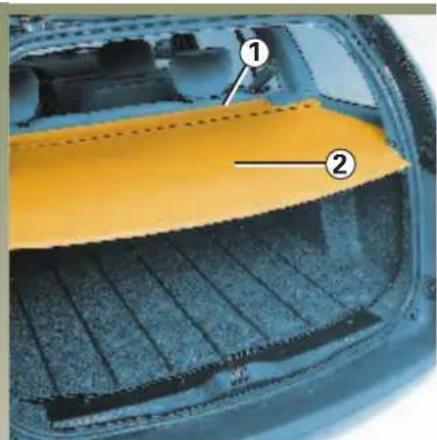 RENAULT Megane (2001) - KRYT ZAVAZADLOVÉHO PROSTORU - PROVEDENÍ BREAK - 1
