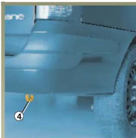 RENAULT Megane (2001) - Tažný bod prední 1 - 1