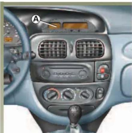 RENAULT Megane (2001) - SYSTÉM KONTROLY TLAKU V PNEUMATIKÁCH - 2