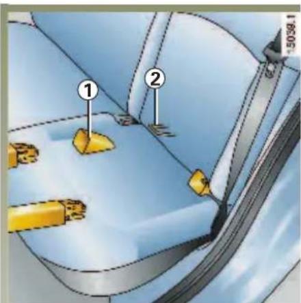 RENAULT Megane (2001) - BEZPEČNOST DĚTÍ VE VOZE (pokračování) - 1
