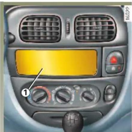 RENAULT Megane (2001) - MONTÁŽ AUTORÁDIA - 1
