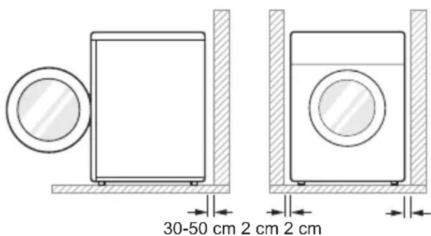 30-50 cm 2 cm 2 cm
