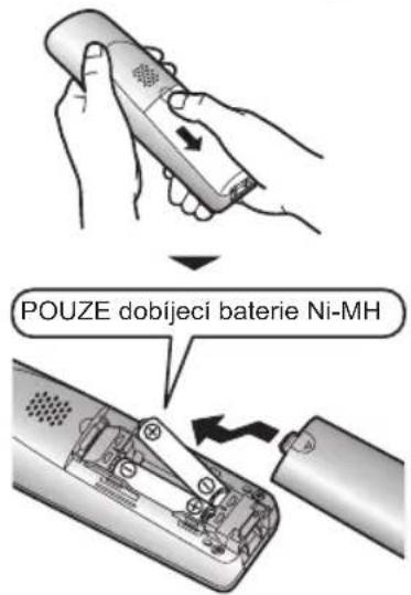 POUZE dobíjecí baterie Ni-MH