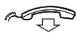 ERICSSON Dialog 3145MW - Press and dial the group number - 1