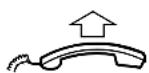 ERICSSON Dialog 3145MW - Lift the handset when you are called back - 1
