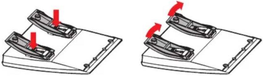 ERICSSON Dialog 3185MW - Install stand and adjust telephone - 2