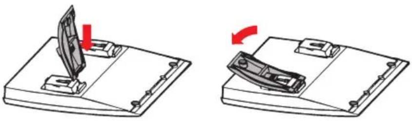 ERICSSON Dialog 3185MW - Install stand and adjust telephone - 1