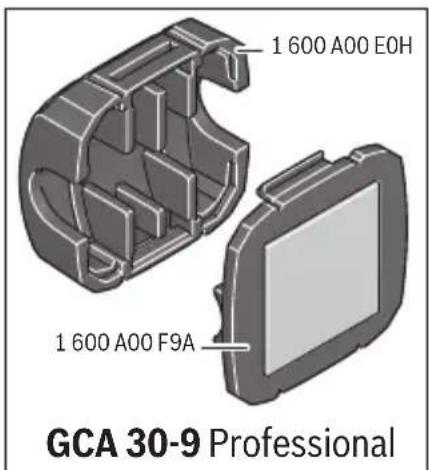 1 600 A00 E0H 1 600 A00 F9A GCA 30-9 Professional