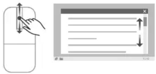 Diagram showing a hand pressing down on a cylindrical object and a document with arrows indicating horizontal alignment, labeled '10.12' at bottom right.
