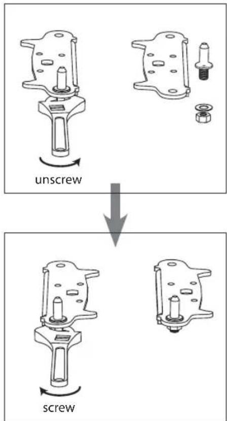 unscrew screw