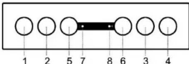 1 2 5 7 8 6 3 4